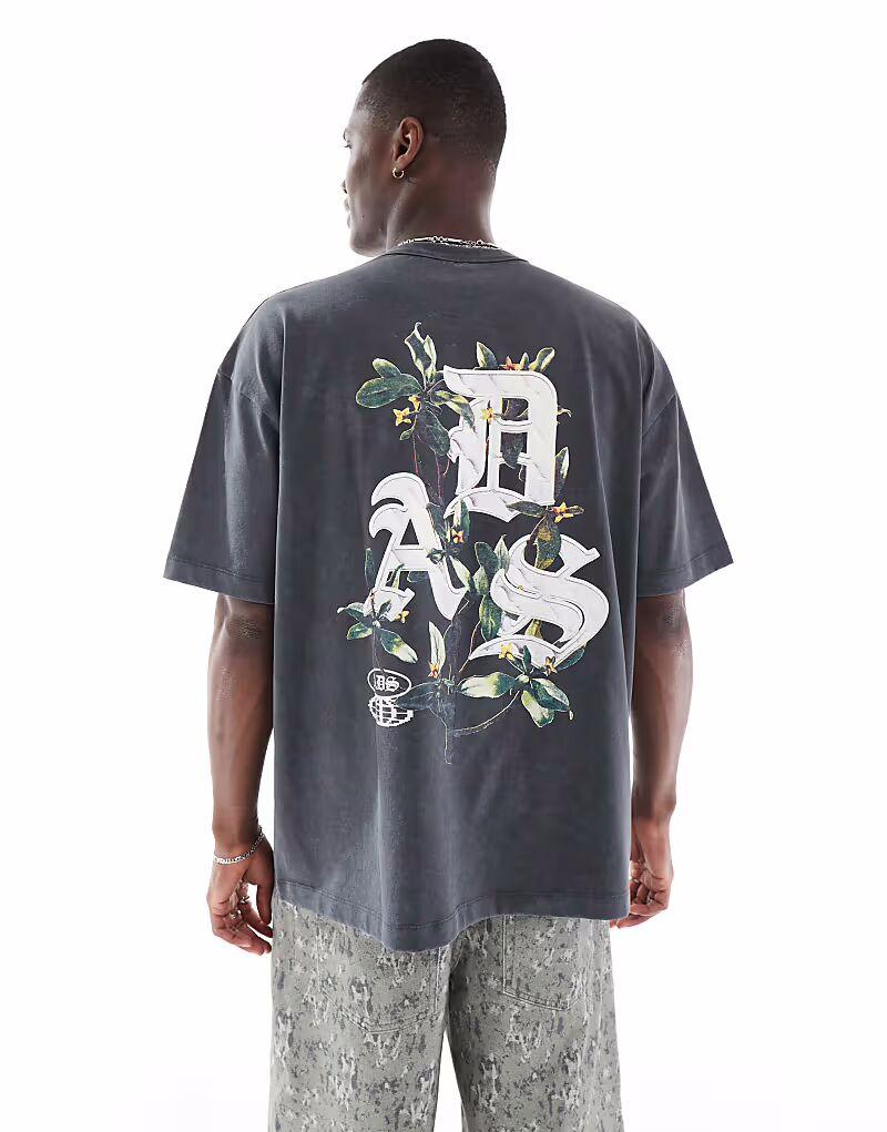 Футболка свободного кроя ASOS DESIGN из плотной ткани плотностью 220 г/м² черного цвета с цветочным принтом
Футболка свободного кроя ASOS DESIGN из плотной ткани плотностью 220 г/м² черного цвета с цветочным принтом