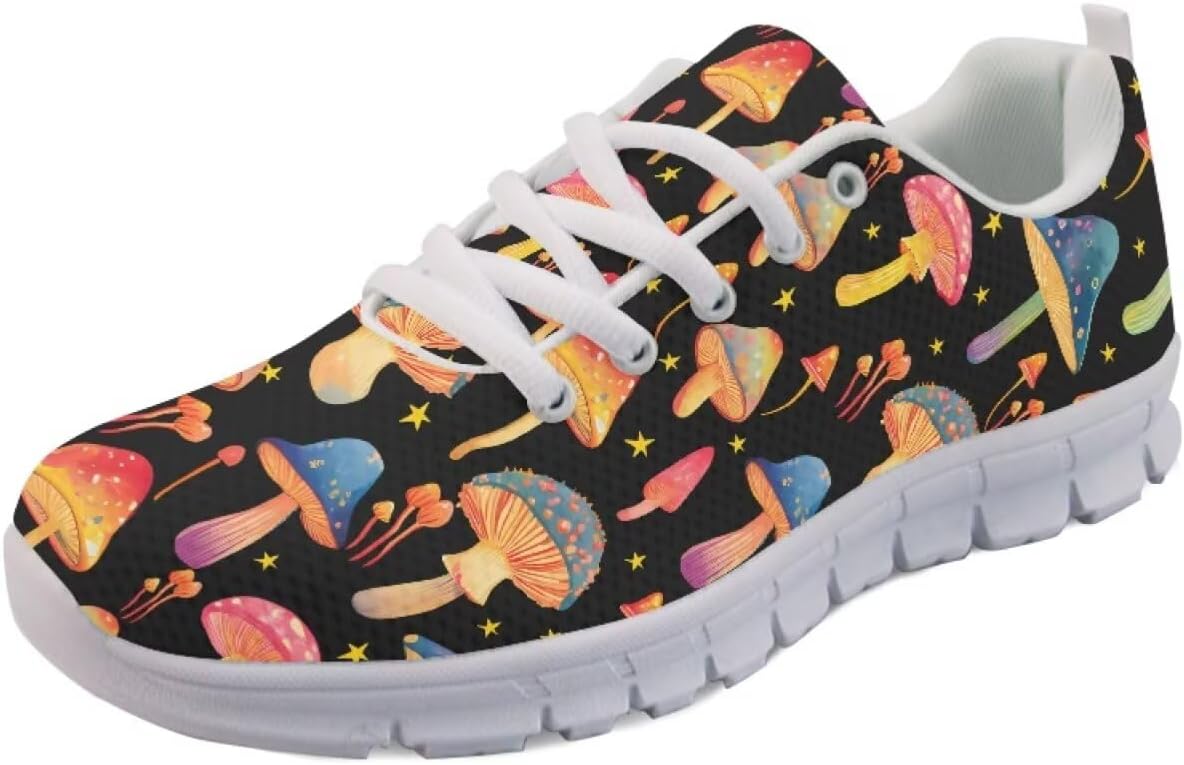 Кроссовки Forchrinse с милым рисунком мопса, спортивные, для бега и занятий в спортзале, унисекс, легкие, на шнуровке, спортивные кроссовки, Mushrooms Print
Кроссовки Forchrinse с милым рисунком мопса, спортивные, для бега и занятий в спортзале, унисекс, легкие, на шнуровке, спортивные кроссовки, Mushrooms Print