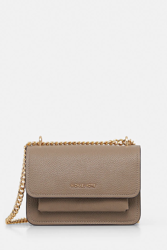Кожаная сумка Michael Michael Kors, бежевый
Кожаная сумка Michael Michael Kors, бежевый