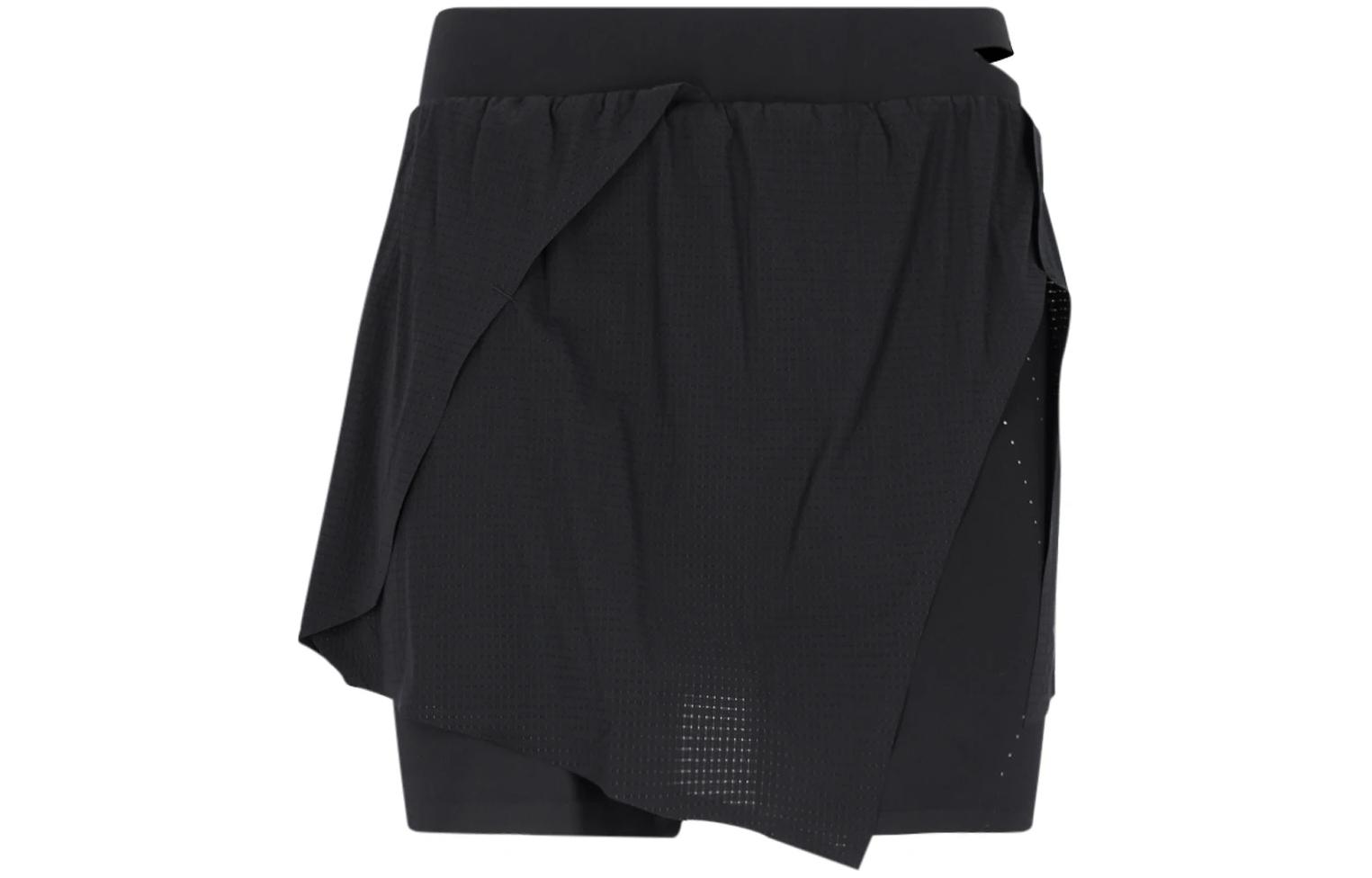 Юбка-шорты Y 3 с логотипом из сетки Y-3, черный
Юбка-шорты Y 3 с логотипом из сетки Y-3, черный