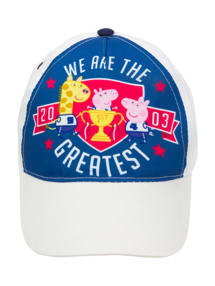 Бейсболка Peppa Pig, белый
Бейсболка Peppa Pig, белый