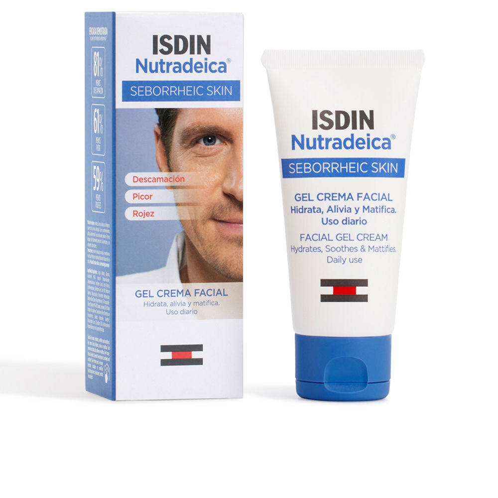 Увлажняющий крем для ухода за лицом Nutradeica gel-crema facial piel seborreica Isdin, 50 мл
Увлажняющий крем для ухода за лицом Nutradeica gel-crema facial piel seborreica Isdin, 50 мл