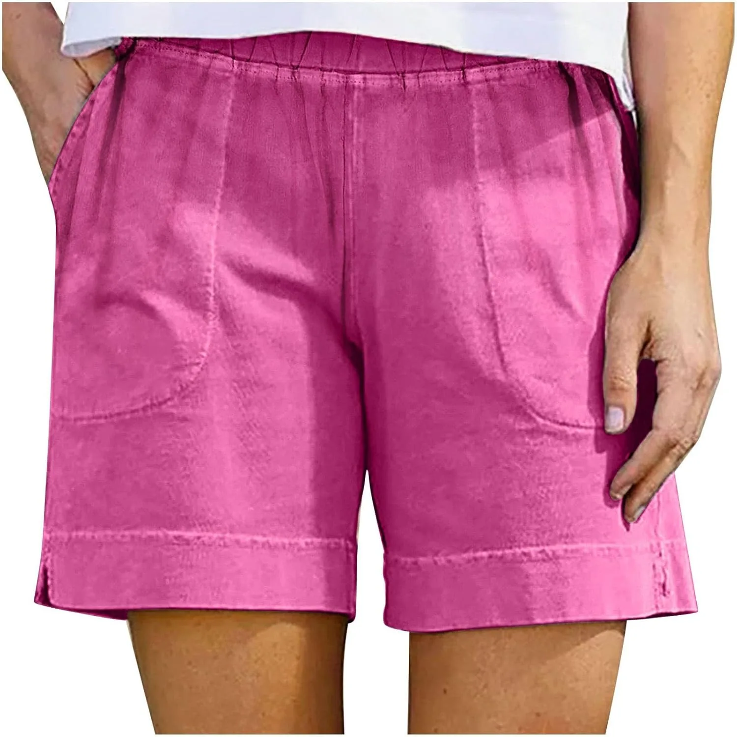Женские шорты High Waist из хлопка и льна
Женские шорты High Waist из хлопка и льна