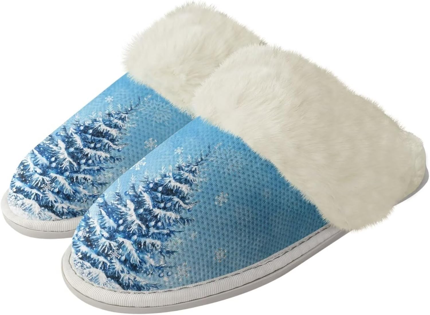 Женские и мужские теплые тапочки мягкие плюшевые домашние тапочки с противоскользящей подошвой, пушистым воротником, для спальни, для дома и улицы Jiquruby, Snow Tree
Женские и мужские теплые тапочки мягкие плюшевые домашние тапочки с противоскользящей подошвой, пушистым воротником, для спальни, для дома и улицы Jiquruby, Snow Tree