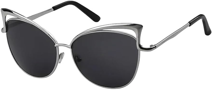 Металлические солнцезащитные очки «кошачий глаз», модные, персонализированные, для женщин и мужчин, яркие, для вечеринок, с защитой от УФ-излучения UV400 UJNHGQ, C4 Silver Gray
Металлические солнцезащитные очки «кошачий глаз», модные, персонализированные, для женщин и мужчин, яркие, для вечеринок, с защитой от УФ-излучения UV400 UJNHGQ, C4 Silver Gray