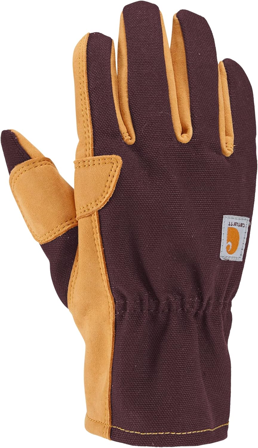 Carhartt Women's GW0793W Женские перчатки Duck/Synthetic Leather с открытой манжетой, Blackberry
Carhartt Women's GW0793W Женские перчатки Duck/Synthetic Leather с открытой манжетой, Blackberry