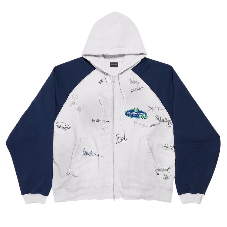 Толстовка Balenciaga Raglan Oversized на молнии, белый
Толстовка Balenciaga Raglan Oversized на молнии, белый