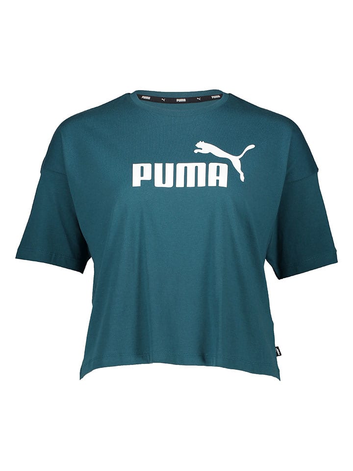 Футболка Essential Puma, бирюзовый 
Футболка Essential Puma, бирюзовый