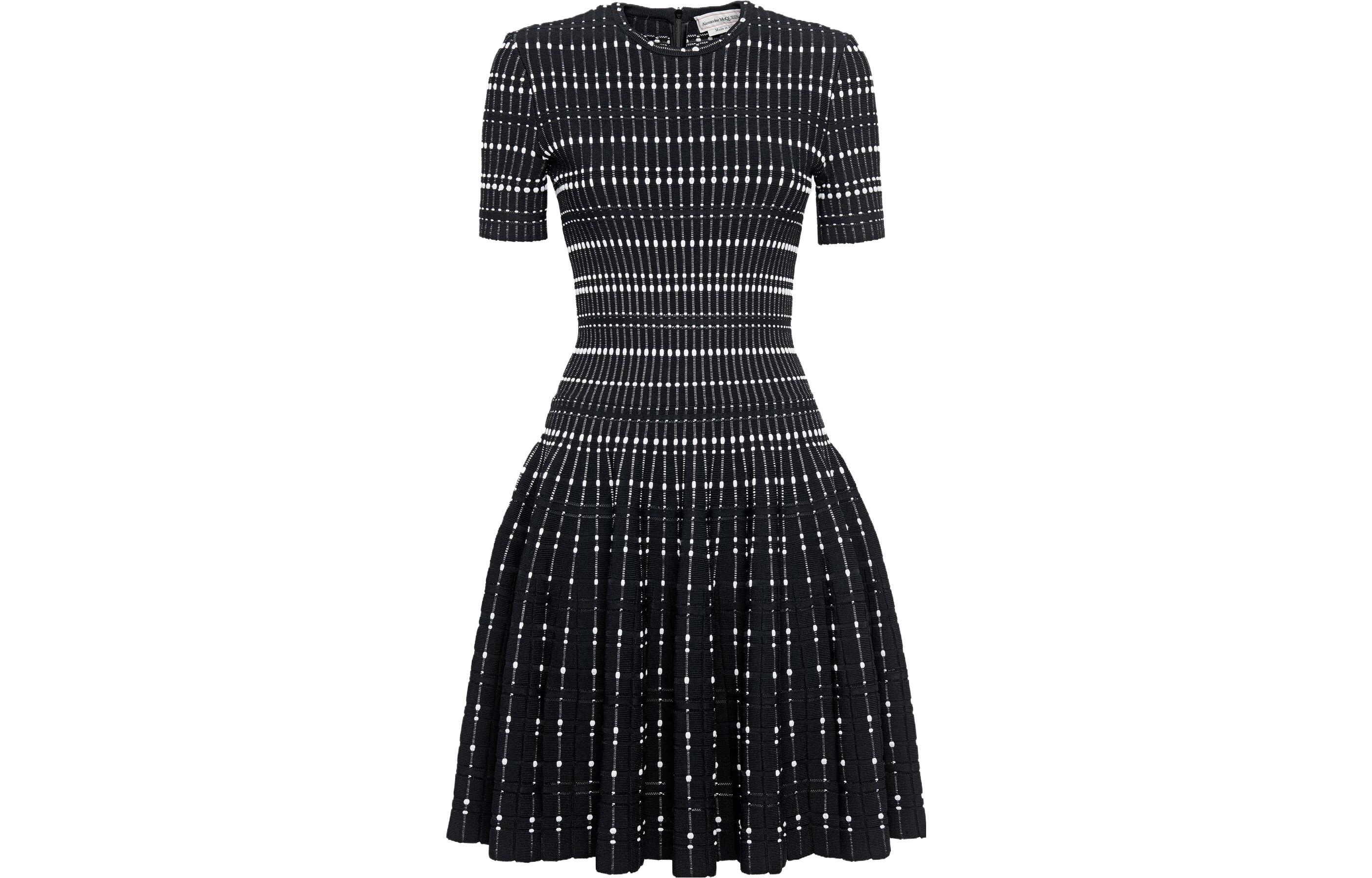 Платье с принтом Alexander McQueen, черный
Платье с принтом Alexander McQueen, черный