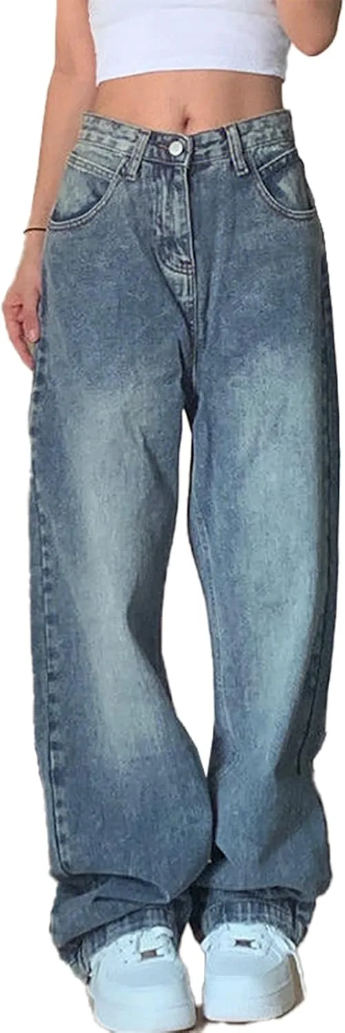 Джинсы женские Wide Leg Baggy низкая посадка Vintage DUKBUBI
Джинсы женские Wide Leg Baggy низкая посадка Vintage DUKBUBI