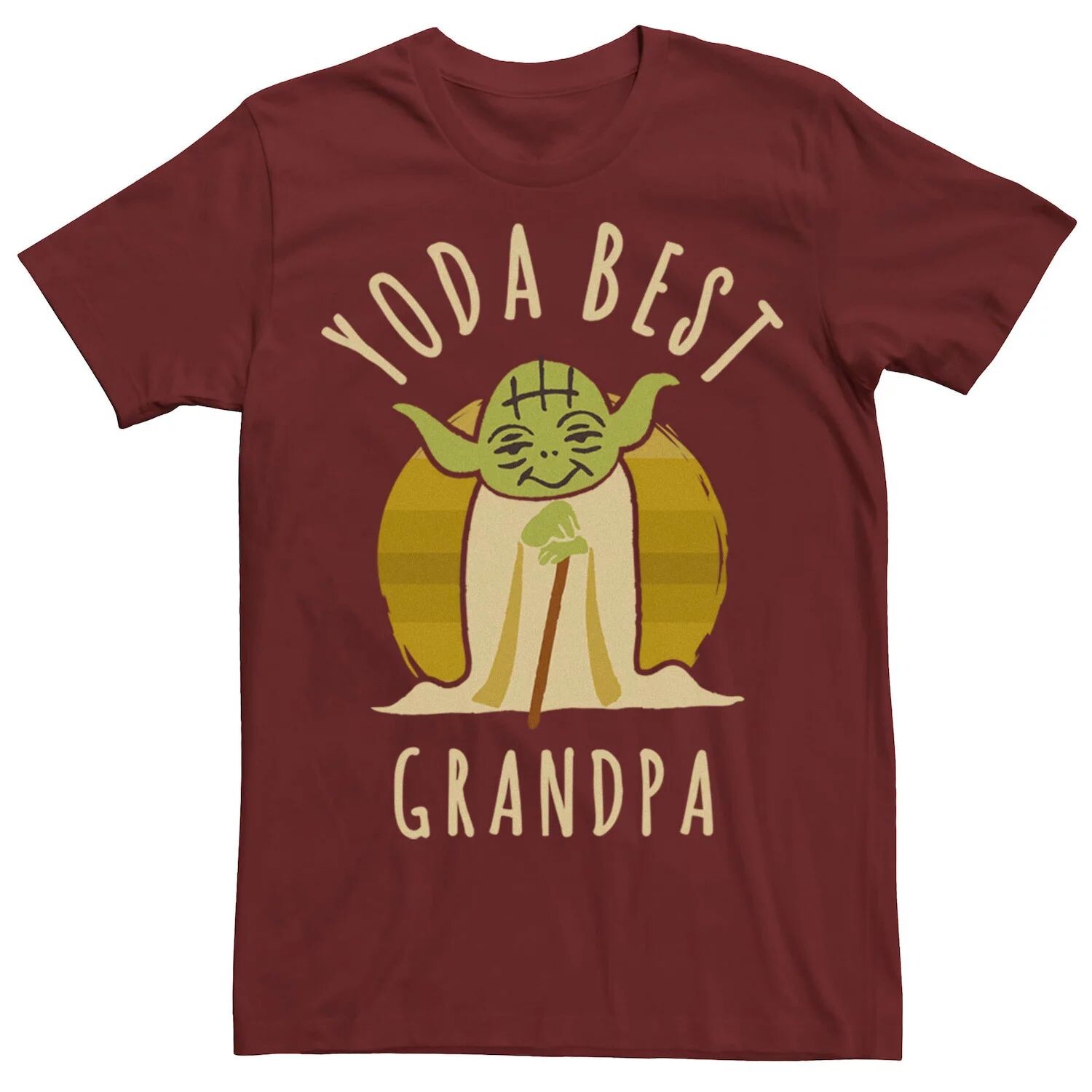 Мужская футболка Yoda Best Grandpa с рисунком Йоды Star Wars
Мужская футболка Yoda Best Grandpa с рисунком Йоды Star Wars