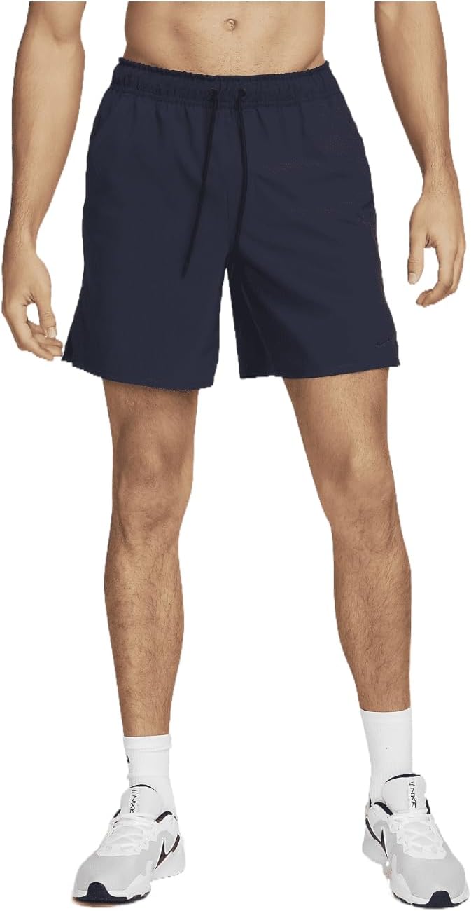 Мужские шорты Nike Dri-fit Unlimited Woven 7 дюймов без подкладки, Obsidian/Black/Obsidian
Мужские шорты Nike Dri-fit Unlimited Woven 7 дюймов без подкладки, Obsidian/Black/Obsidian