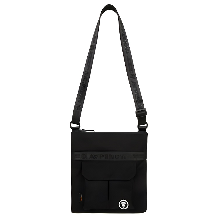 Aape Полиамидная наплечная сумка унисекс черная, Black BKX
Aape Полиамидная наплечная сумка унисекс черная, Black BKX