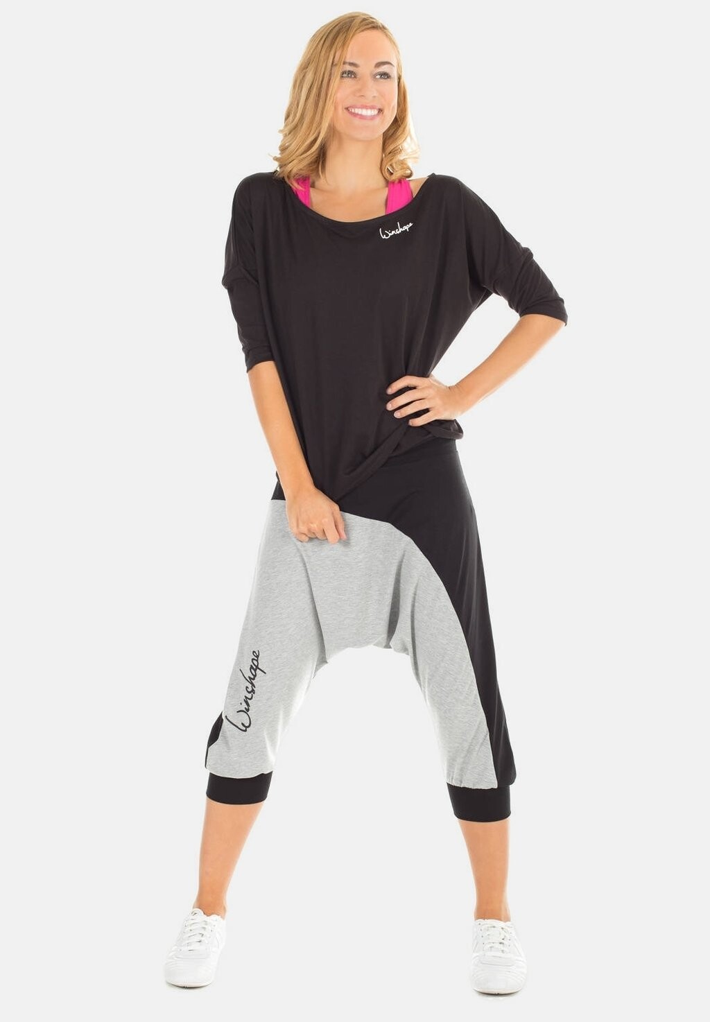 Спортивная футболка Winshape с длинным рукавом свободного кроя, черный
Спортивная футболка Winshape с длинным рукавом свободного кроя, черный