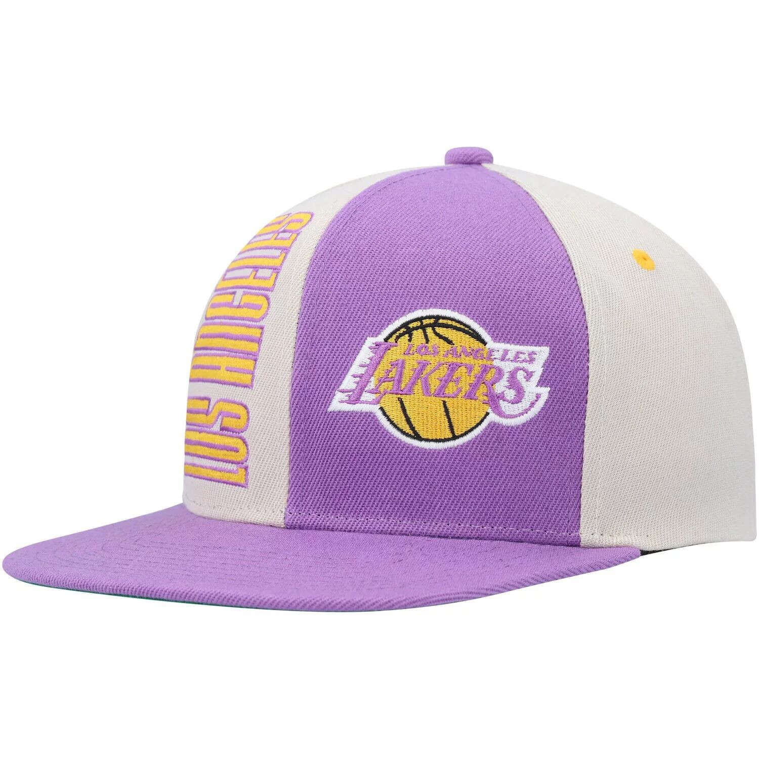 Мужская кепка Mitchell & Ness кремового/фиолетового цвета Los Angeles Lakers Hardwood Classics Pop Snapback Hat
Мужская кепка Mitchell & Ness кремового/фиолетового цвета Los Angeles Lakers Hardwood Classics Pop Snapback Hat