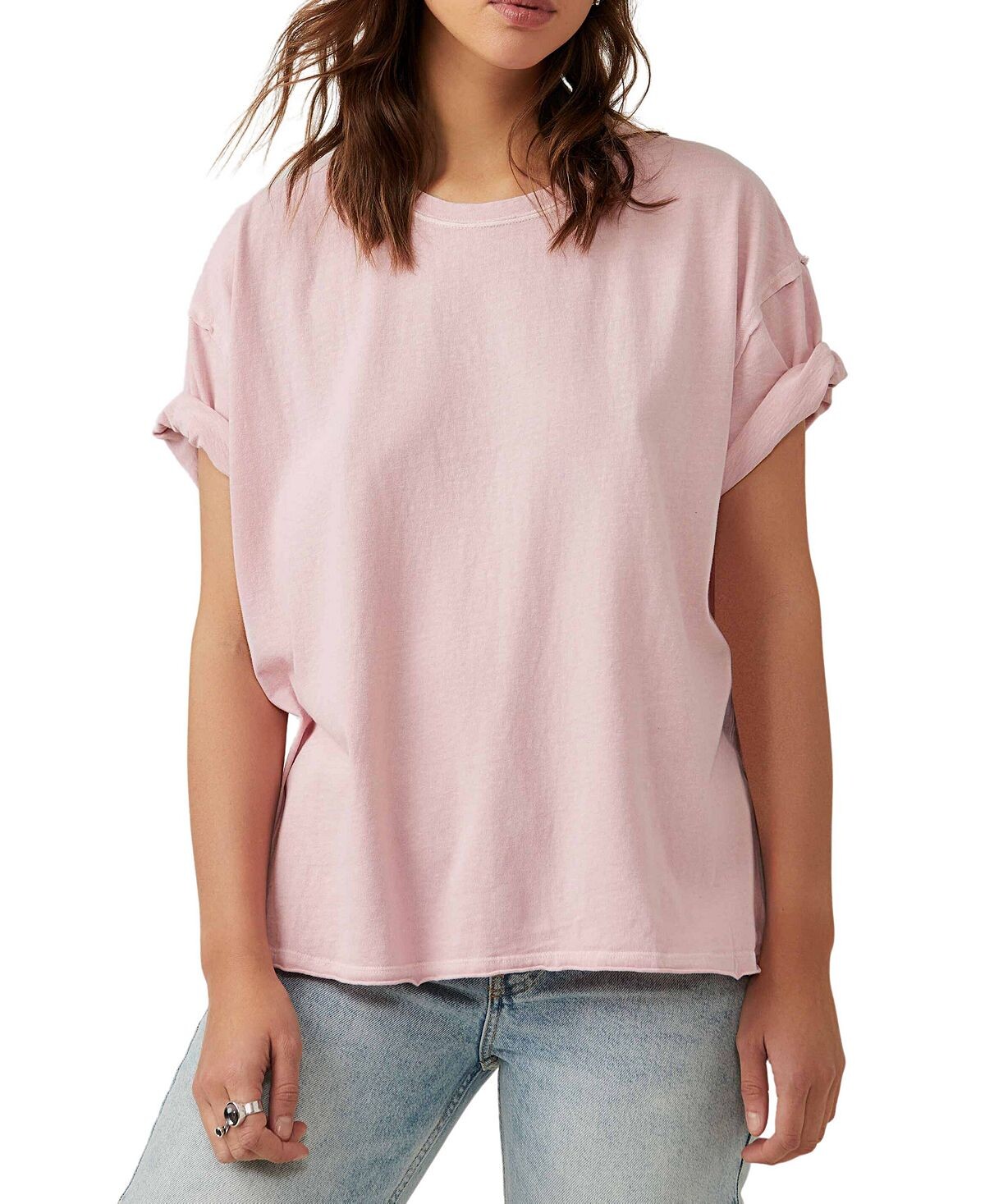 Женская хлопковая футболка Nina Free People
Женская хлопковая футболка Nina Free People