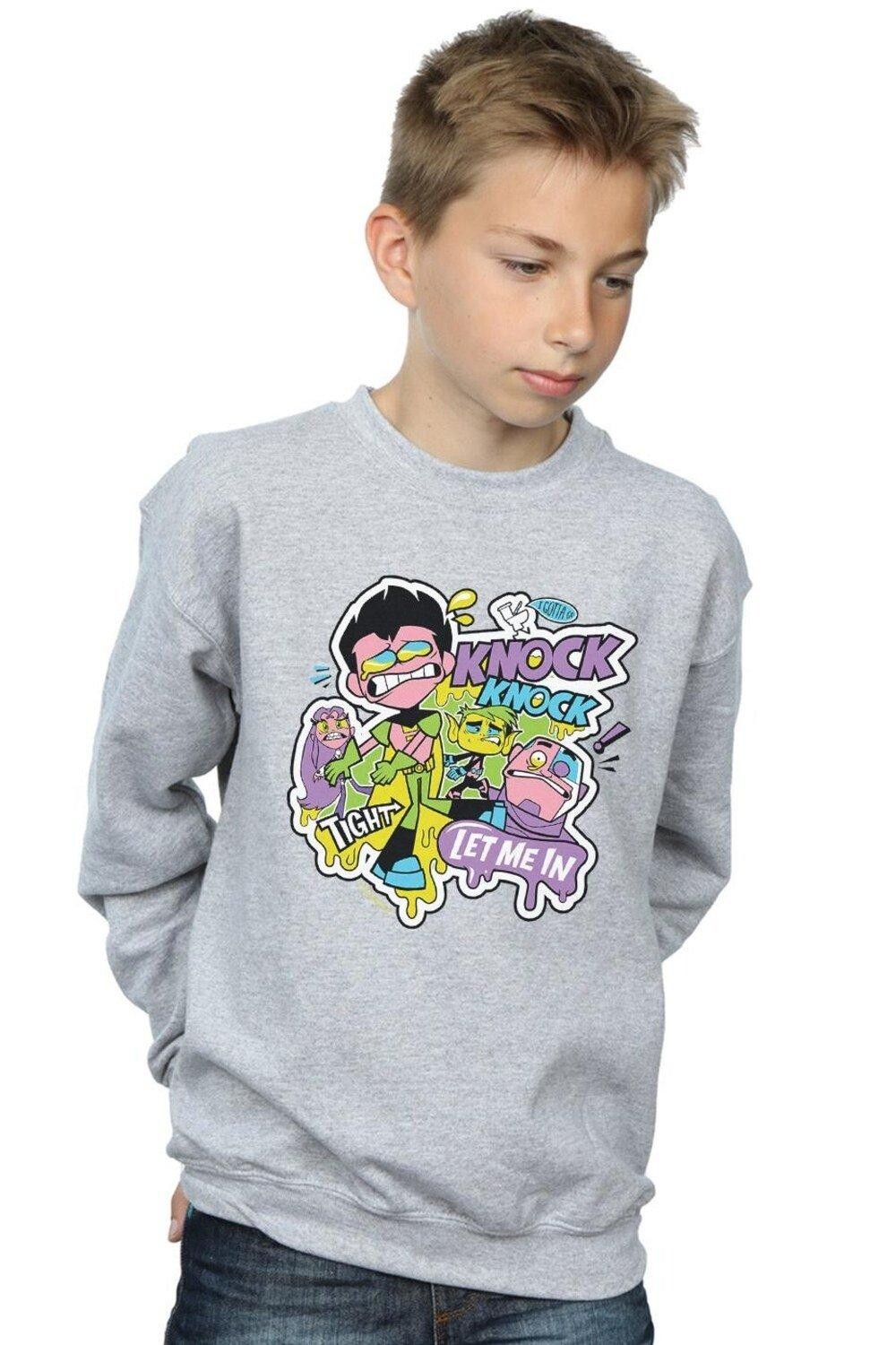 Толстовка Teen Titans Go Knock Knock DC Comics, серый
Толстовка Teen Titans Go Knock Knock DC Comics, серый