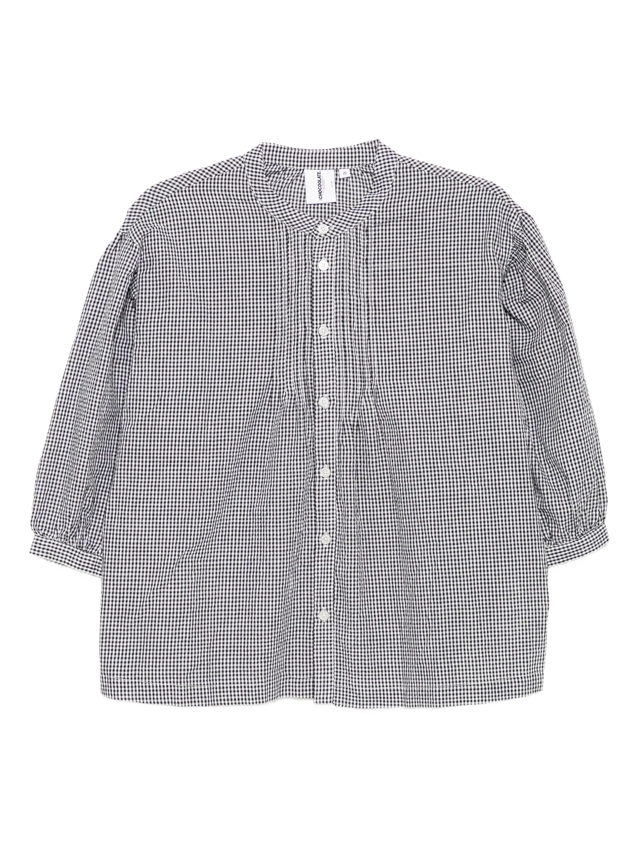 Блузка в клетку Chocoolate, черный
Блузка в клетку Chocoolate, черный
