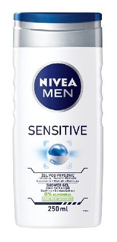 Гель для душа, 250 мл Nivea, Men Sensitive
Гель для душа, 250 мл Nivea, Men Sensitive