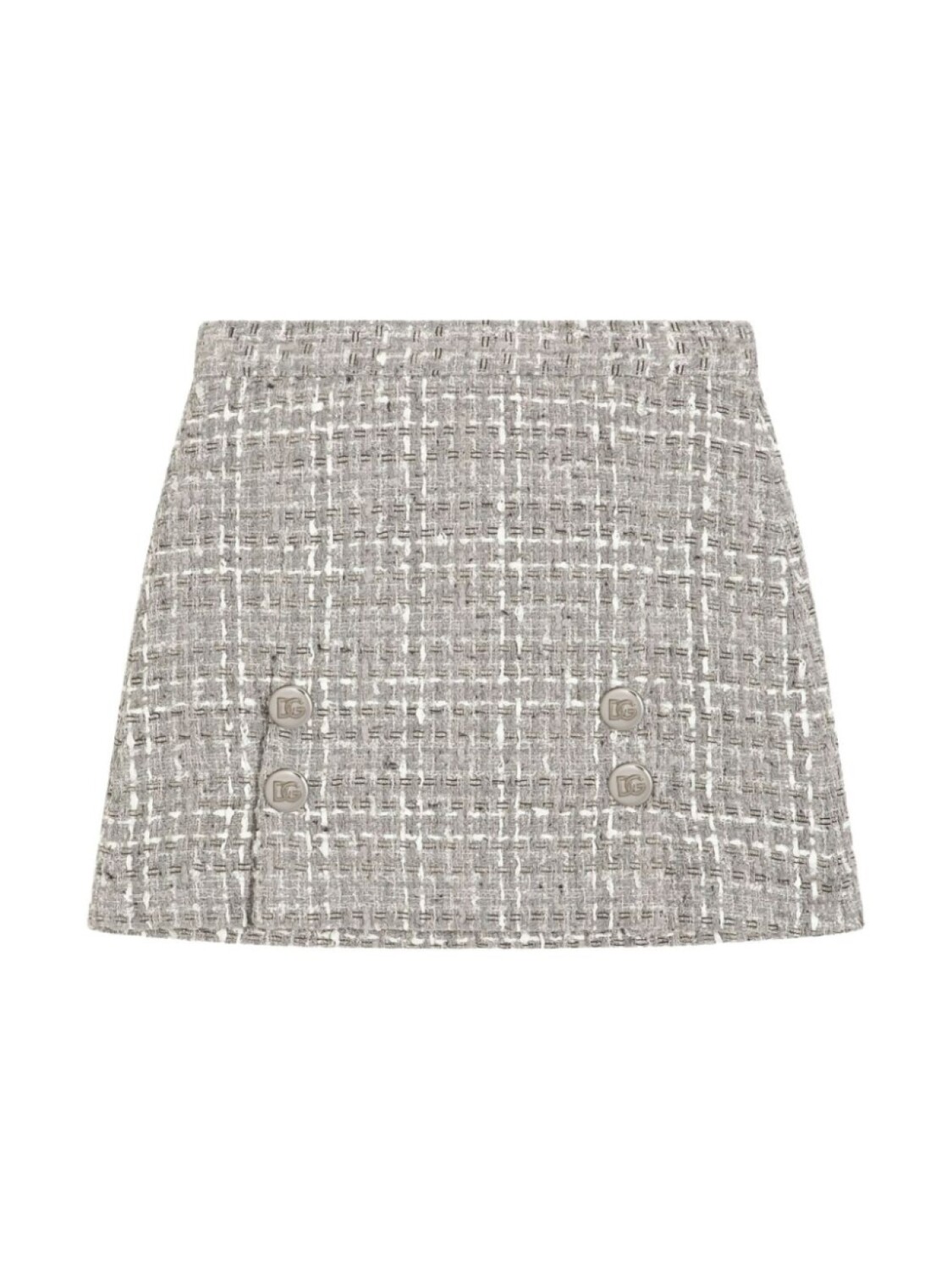 Dolce & Gabbana Kids твидовая юбка, серый
Dolce & Gabbana Kids твидовая юбка, серый