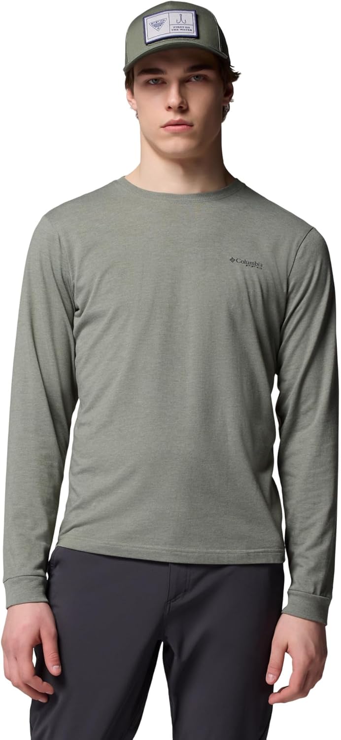 Мужская футболка Columbia PFG Uncharted с длинным рукавом и принтом, Cypress Heather/Swamplands
Мужская футболка Columbia PFG Uncharted с длинным рукавом и принтом, Cypress Heather/Swamplands