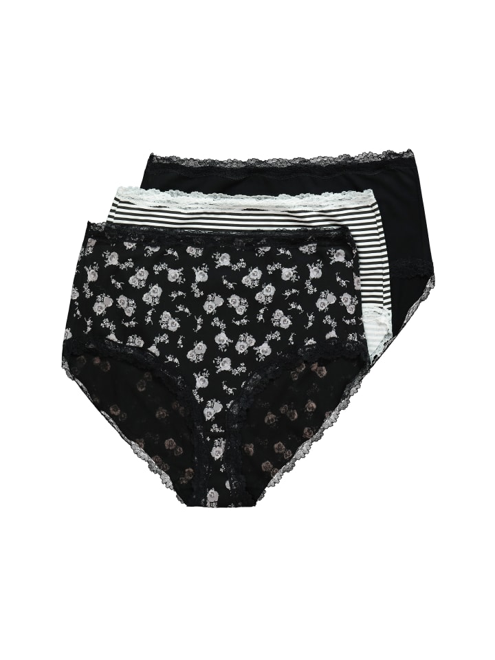 Трусы Ulla Popken, черный 
Трусы Ulla Popken, черный