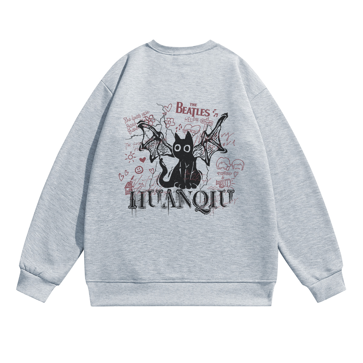 Свитшот Unisex Crew Neck Moderate Heavyweight HUANQIU, светло-серый
Свитшот Unisex Crew Neck Moderate Heavyweight HUANQIU, светло-серый