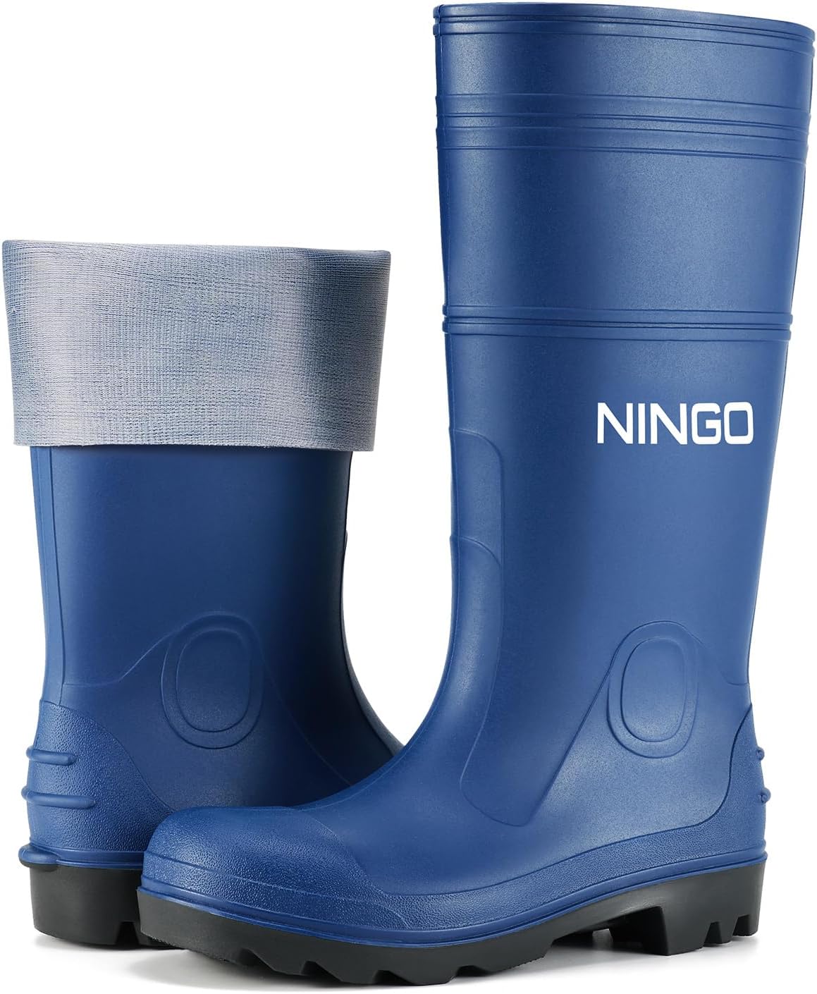 Мужские резиновые сапоги NINGO с стальным носком, водонепроницаемые резиновые сапоги, бесшовные ПВХ сапоги, стойкие к проколам и скольжению, наружные сапоги для рыбалки и работы в саду, для сельского и промышленного труда, темно-синий
Мужские резиновые сапоги NINGO с стальным носком, водонепроницаемые резиновые сапоги, бесшовные ПВХ сапоги, стойкие к проколам и скольжению, наружные сапоги для рыбалки и работы в саду, для сельского и промышленного труда, темно-синий