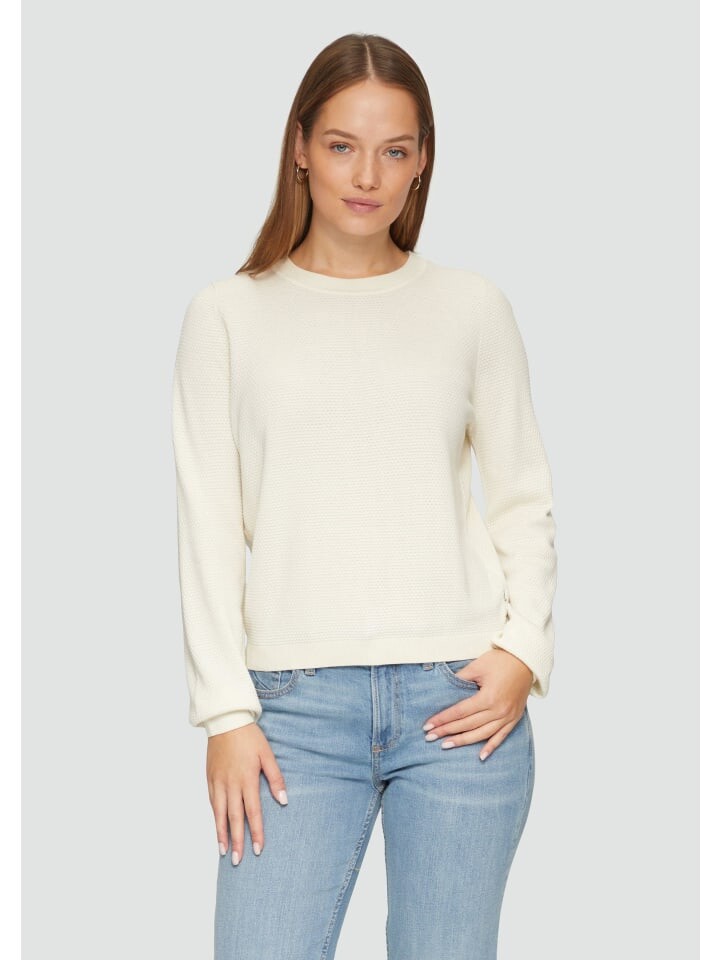 Пуловер QS Strick langarm, кремовый
Пуловер QS Strick langarm, кремовый