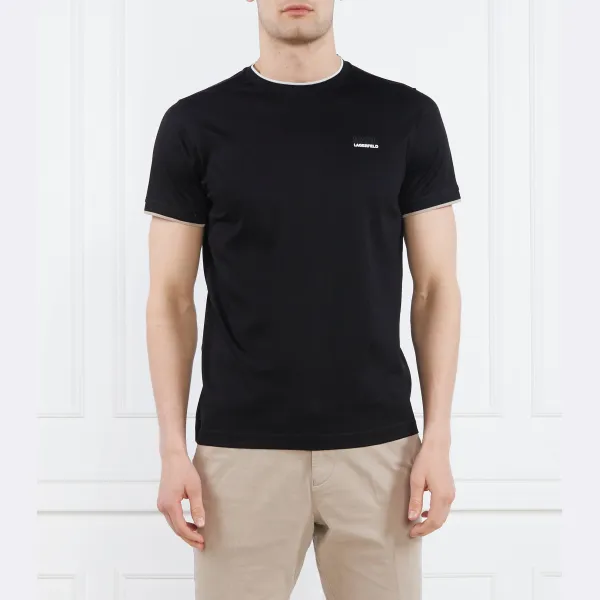 Футболка стандартного кроя Karl Lagerfeld, черный
Футболка стандартного кроя Karl Lagerfeld, черный