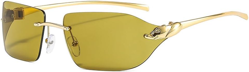 Винтажные уникальные солнцезащитные очки с принтом гепарда для женщин, без оправы, с прозрачными линзами, как у океанских птиц, мужские солнцезащитные очки с защитой от УФ-излучения UV400 WNCKSQ, Golden Green Yellow
Винтажные уникальные солнцезащитные очки с принтом гепарда для женщин, без оправы, с прозрачными линзами, как у океанских птиц, мужские солнцезащитные очки с защитой от УФ-излучения UV400 WNCKSQ, Golden Green Yellow