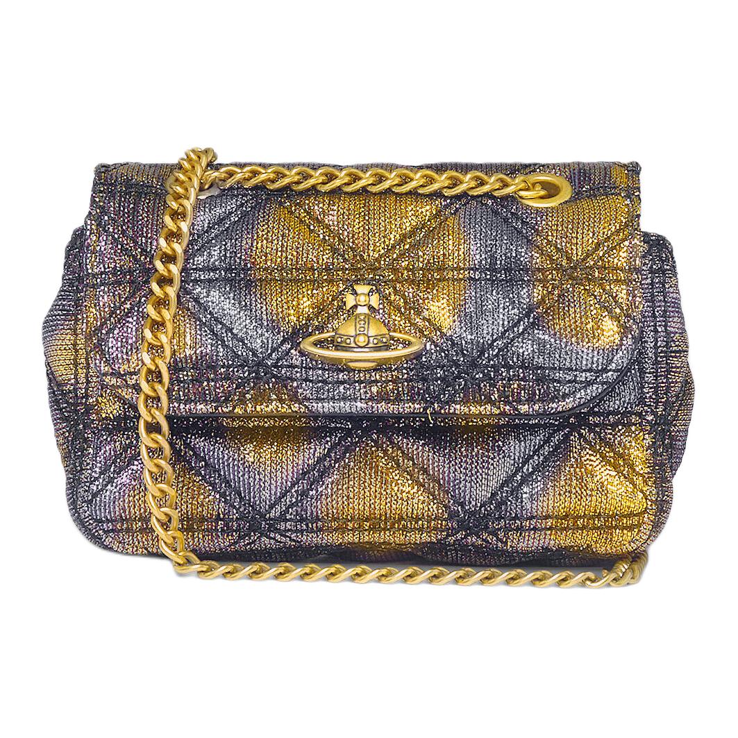 Vivienne Westwood Переработанный полиэстер плечевая сумка маленькая женская золото и серебро
Vivienne Westwood Переработанный полиэстер плечевая сумка маленькая женская золото и серебро