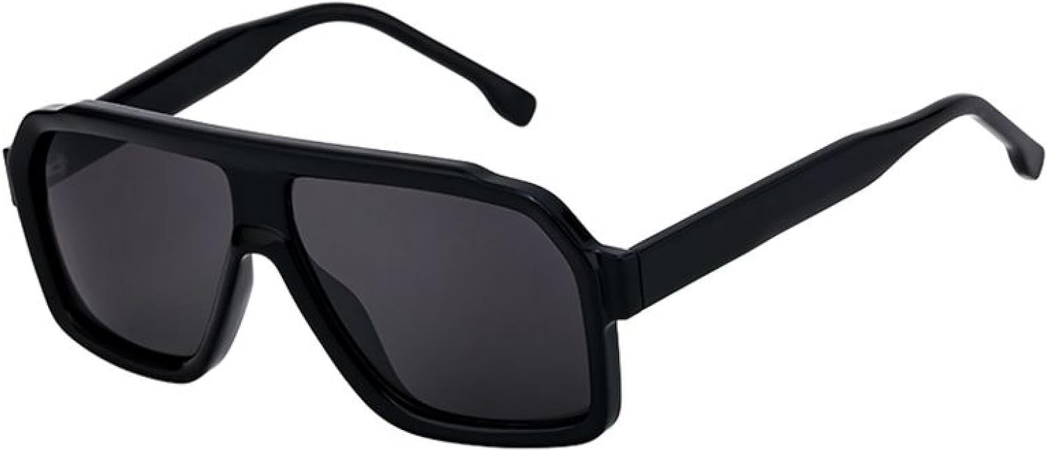 Крупные солнцезащитные очки для мужчин и женщин, большая оправа, роскошный винтажный стиль, защитная линза, для активного отдыха и вождения, защита от УФ-излучения UV400 TVTBBVV, C1blackgray
Крупные солнцезащитные очки для мужчин и женщин, большая оправа, роскошный винтажный стиль, защитная линза, для активного отдыха и вождения, защита от УФ-излучения UV400 TVTBBVV, C1blackgray