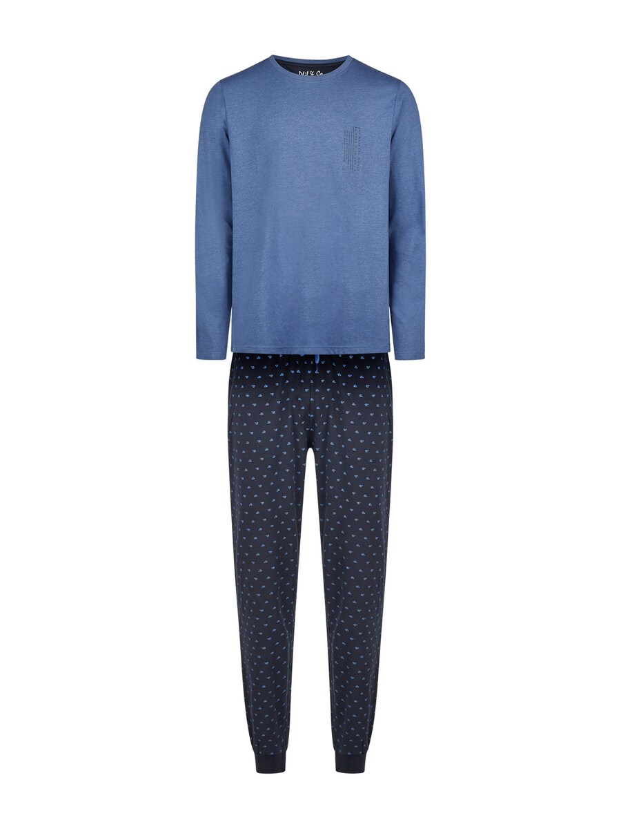 Длинная пижама Phil & Co. Berlin Cozy Classic, цвет Blue/Dark blue
Длинная пижама Phil & Co. Berlin Cozy Classic, цвет Blue/Dark blue