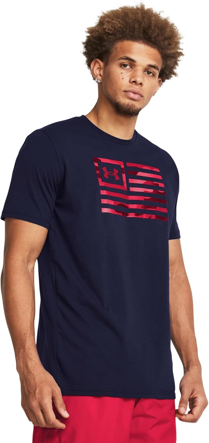 Футболка с коротким рукавом Under Armour Freedom Graphic, (410) Midnight Navy/Red
Футболка с коротким рукавом Under Armour Freedom Graphic, (410) Midnight Navy/Red