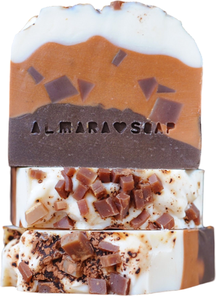 Дизайнерское шоколадное мыло ручной работы с печеньем Almara Soap, 100 гр
Дизайнерское шоколадное мыло ручной работы с печеньем Almara Soap, 100 гр