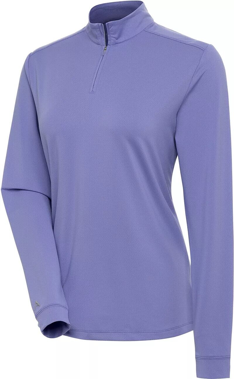 Женская рубашка-поло для гольфа Antigua с воротником на молнии 1/4
Женская рубашка-поло для гольфа Antigua с воротником на молнии 1/4