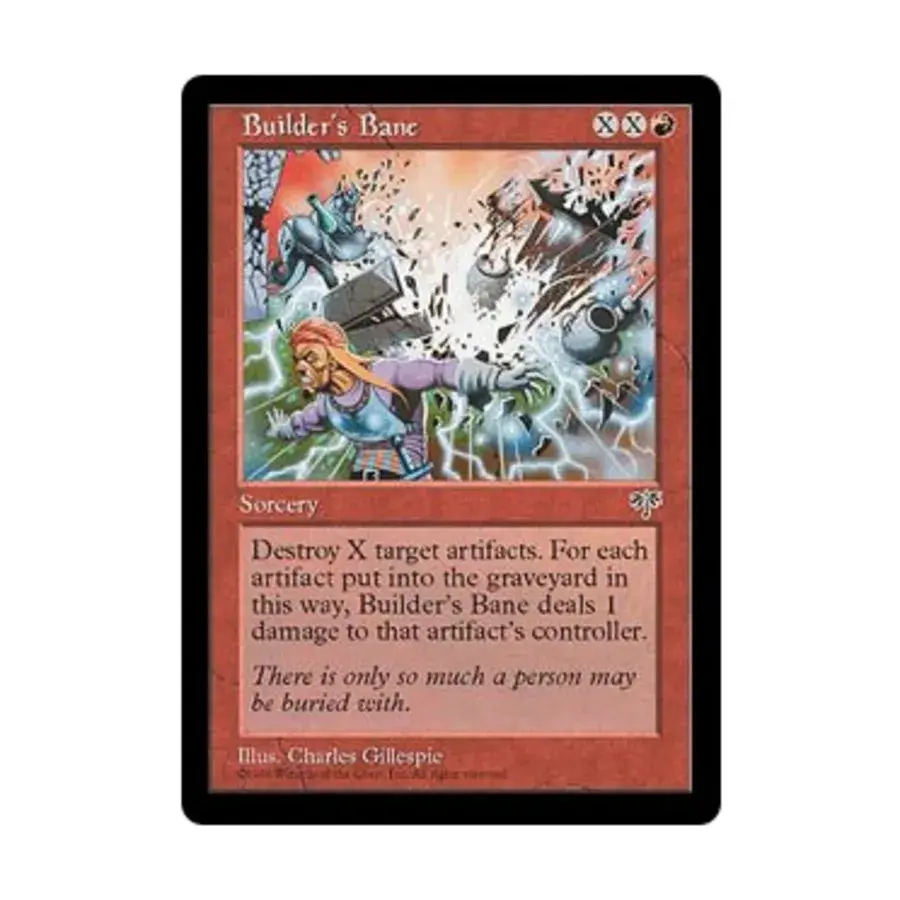 CCG Проклятие строителя (клавиша C), MTG - Mirage
CCG Проклятие строителя (клавиша C), MTG - Mirage