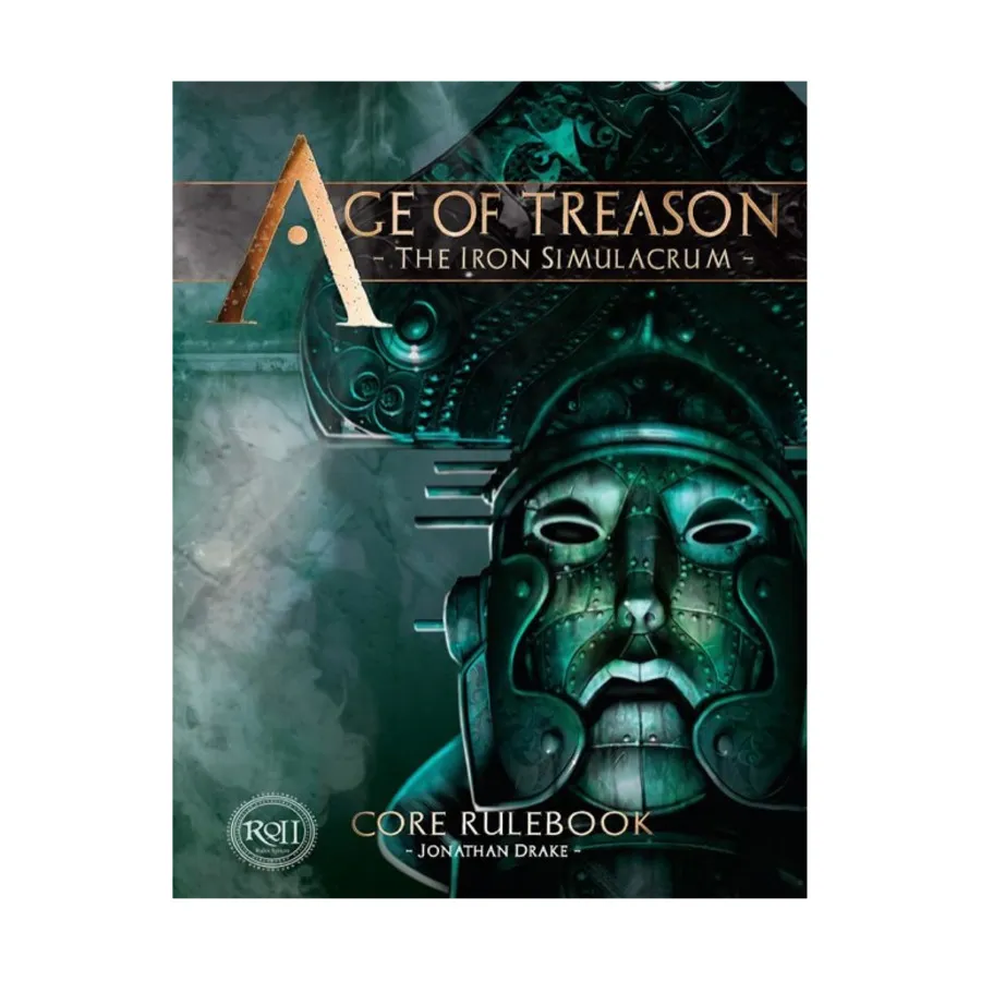 Age of Treason - The Iron Simulacrum, RuneQuest II, твердый переплет
Age of Treason - The Iron Simulacrum, RuneQuest II, твердый переплет