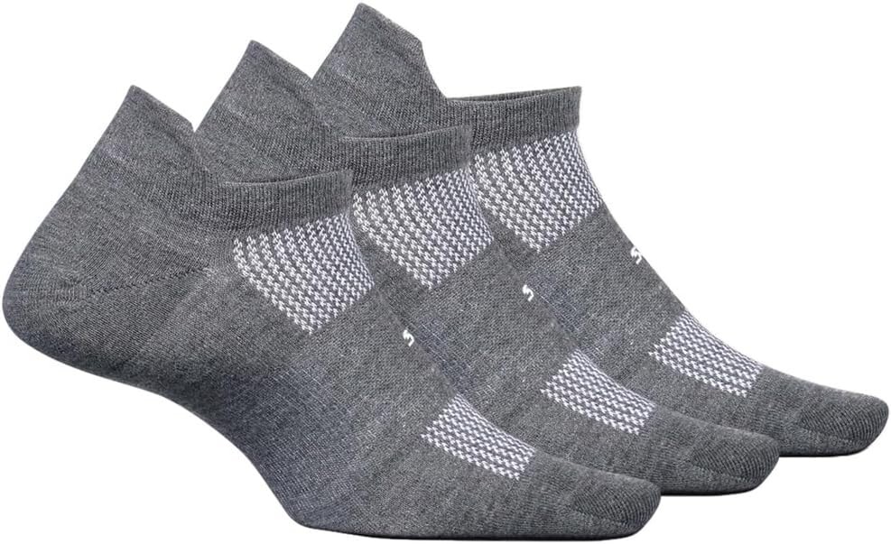 Высокоэффективные подушки, вкладка «Не показывать», упаковка из 3 пар Feetures, цвет Heather Gray
Высокоэффективные подушки, вкладка «Не показывать», упаковка из 3 пар Feetures, цвет Heather Gray