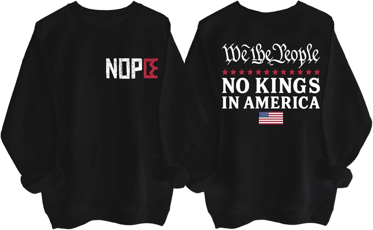 Толстовка No Kings In America PZJUS
Толстовка No Kings In America PZJUS