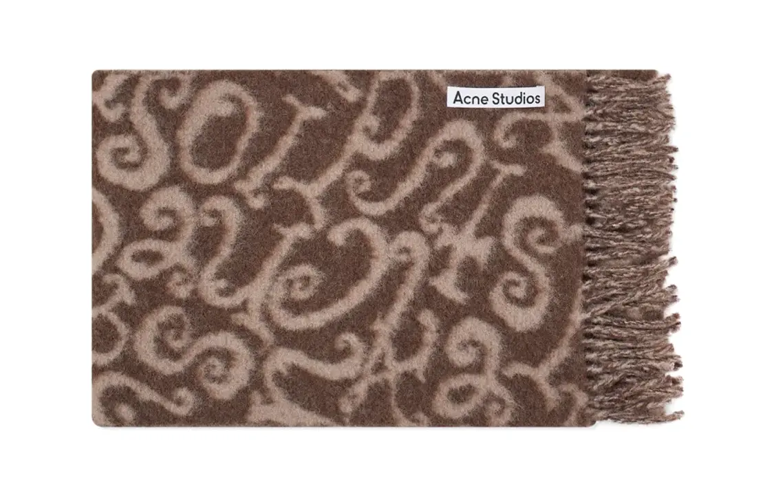 Acne Studios Вязаный шарф мужской коричневый
Acne Studios Вязаный шарф мужской коричневый