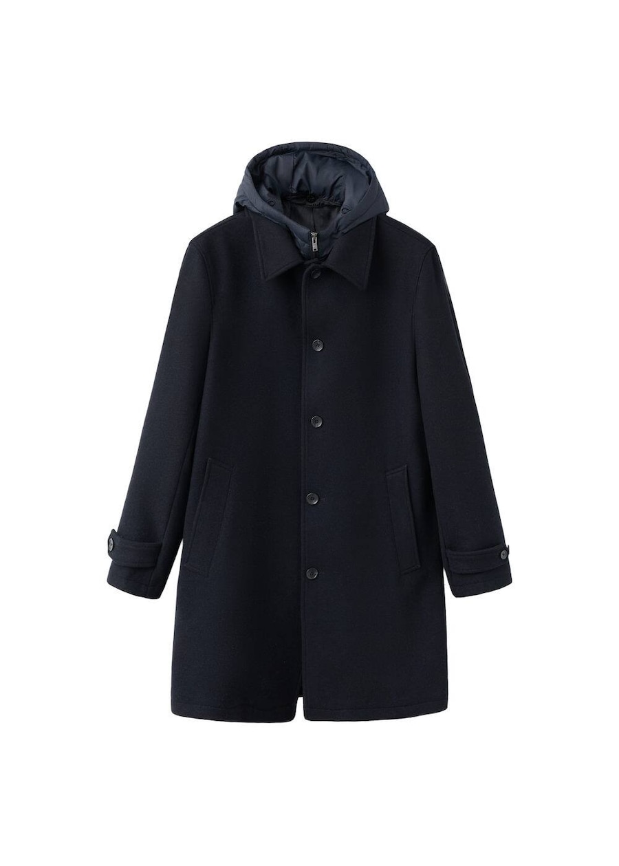 Пальто межсезонное MANGO MAN Stan, темно-синий
Пальто межсезонное MANGO MAN Stan, темно-синий