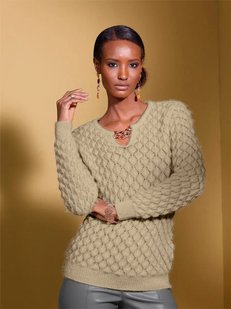 Создание свитера L Ajour "Пуловер" Creation L, цвет Sand
Создание свитера L Ajour "Пуловер" Creation L, цвет Sand