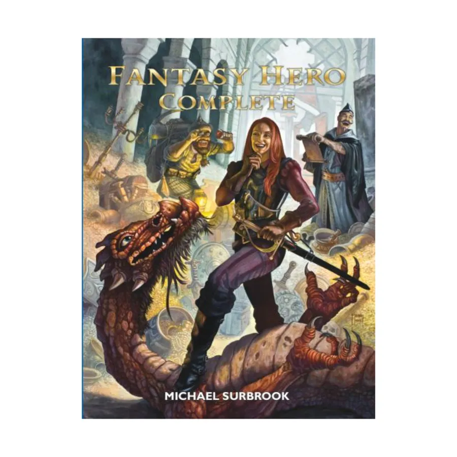 Fantasy Hero Complete, Fantasy Hero (6th Edition), мягкая обложка
Fantasy Hero Complete, Fantasy Hero (6th Edition), мягкая обложка