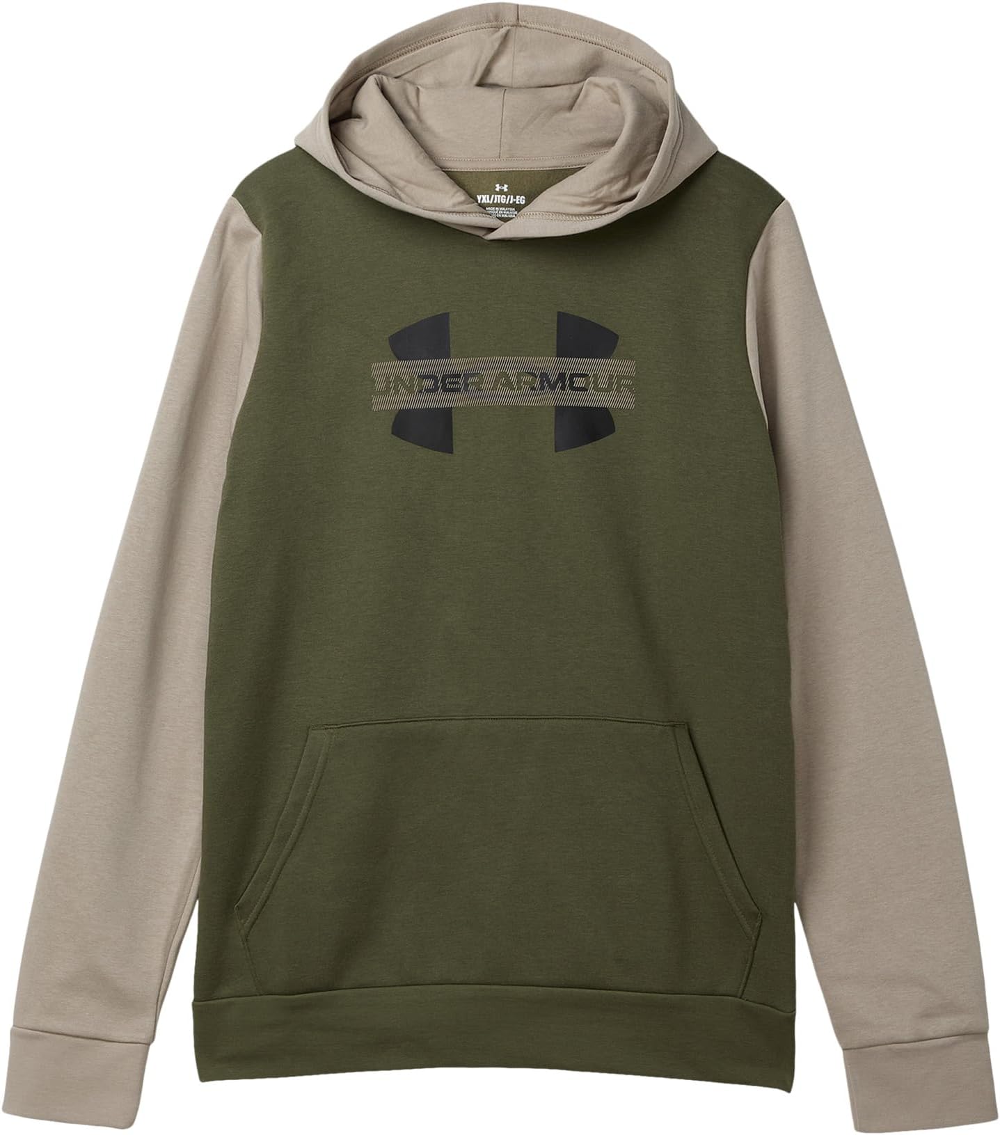 Толстовка Rival Fleece Colorblock Graphic Hoodie Under Armour Kids, Marine OD Green/Timberwolf Taupe/Black
Толстовка Rival Fleece Colorblock Graphic Hoodie Under Armour Kids, Marine OD Green/Timberwolf Taupe/Black