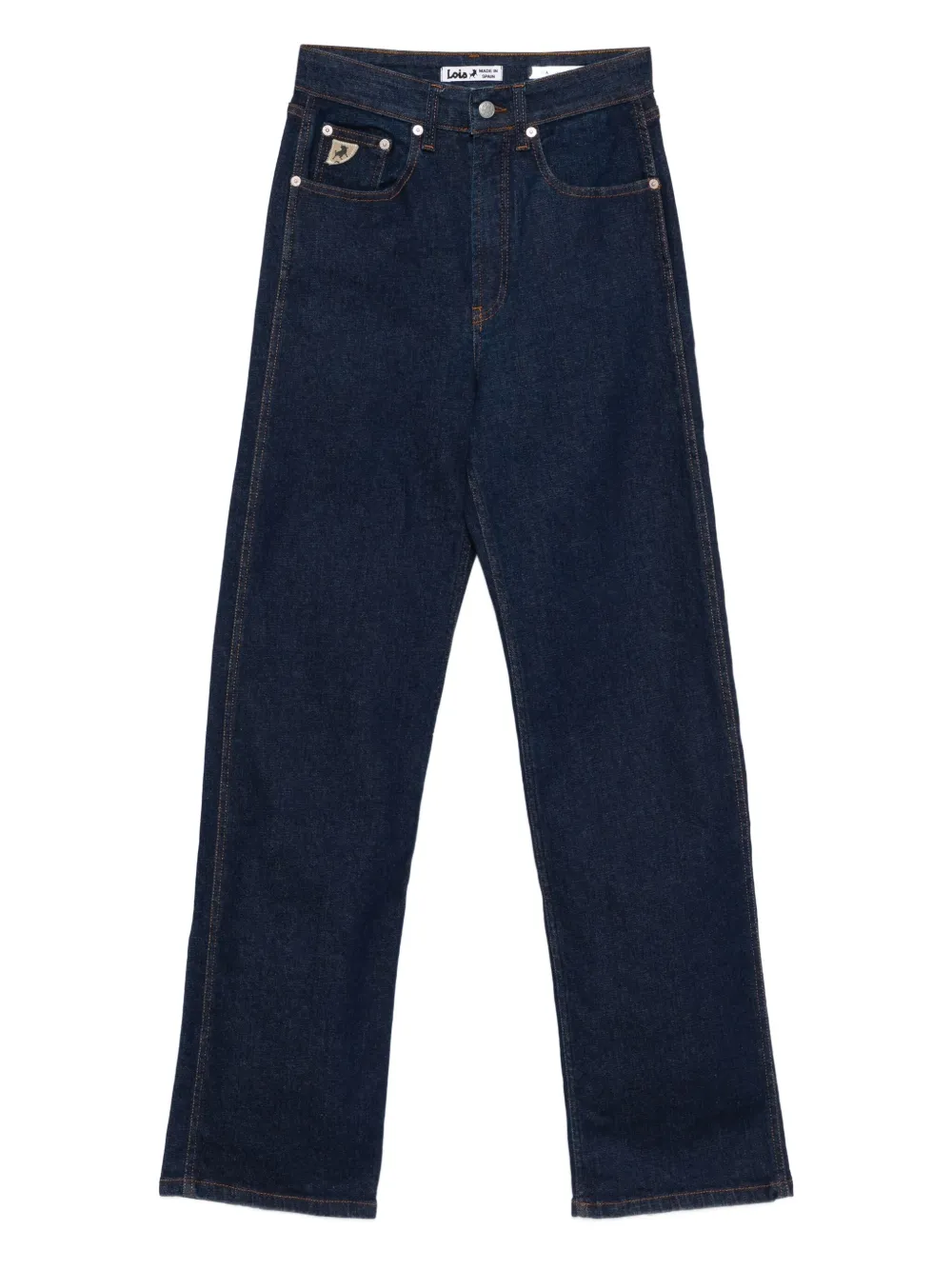 Прямые джинсы с логотипом LOIS JEANS, синий
Прямые джинсы с логотипом LOIS JEANS, синий