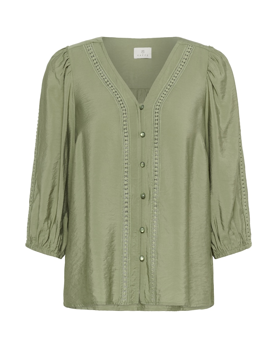 Блуза Kaffe, зеленый
Блуза Kaffe, зеленый