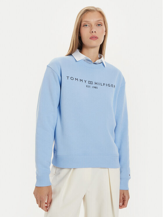 Толстовка обычного кроя Tommy Hilfiger, голубой 
Толстовка обычного кроя Tommy Hilfiger, голубой