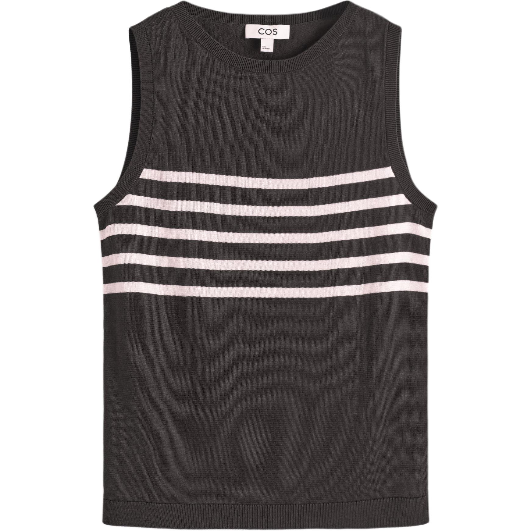 COS Майка женская Brown/White/Stripes
COS Майка женская Brown/White/Stripes